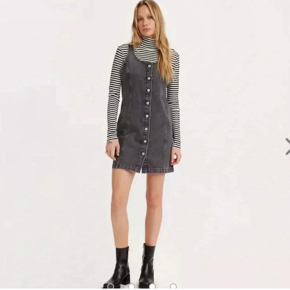 Levi's Gray Mini Dress